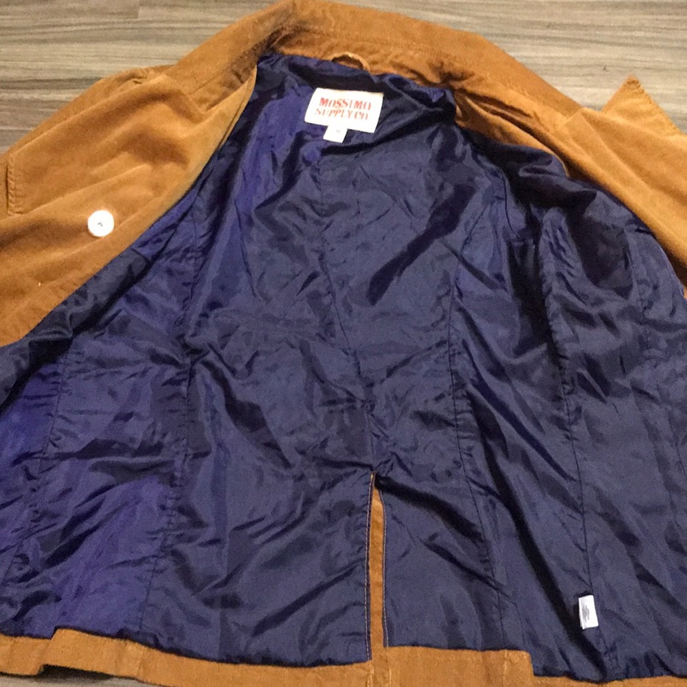 Mossimo brown pea coat size M - Picture 7 of 8